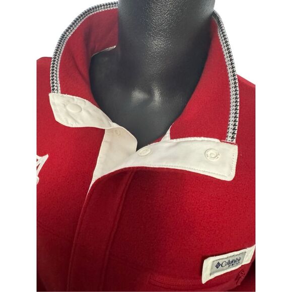 Brand New Men’s M Medium Columbia SAMPLE Crimson Alabama Crimson Tide PFG Harbor - Picture 4 of 7